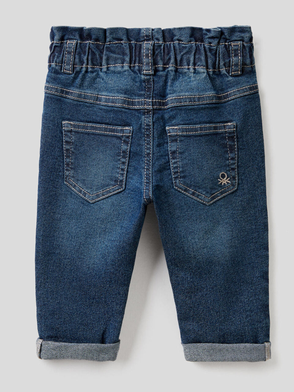 Jeans "Eco Recycle" corte paperbag image number 2