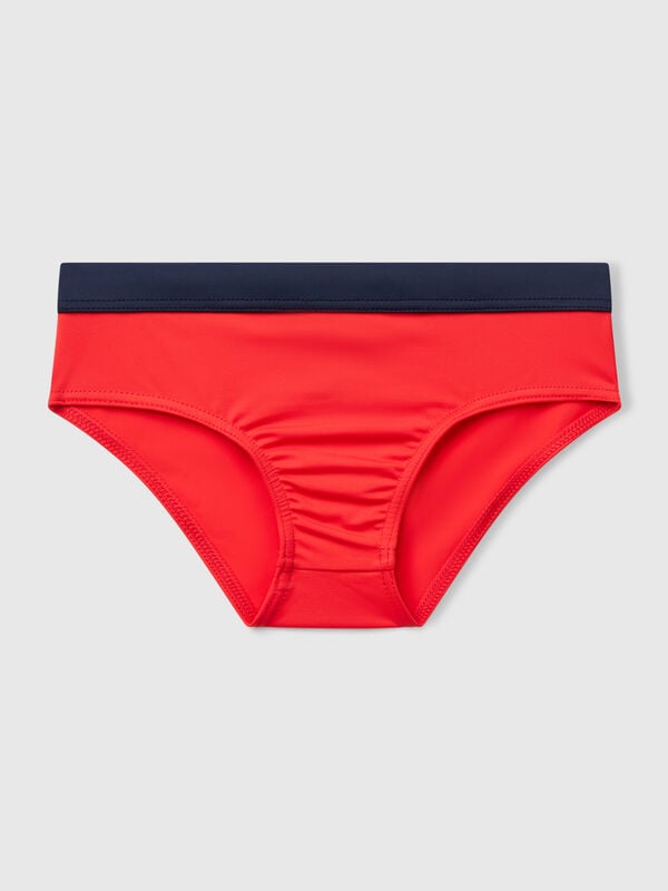 Slip de banho com cordão de ajuste Menino