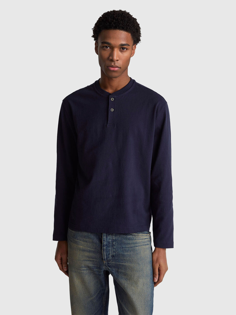 ROUND NECK SWEATL/S Homem image number null