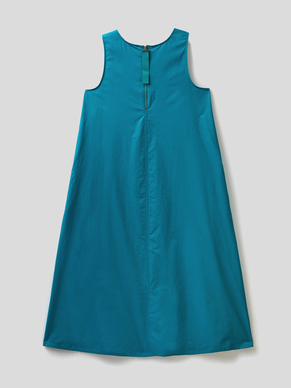 Vestido comprido sem mangas em 100% algodão image number 2