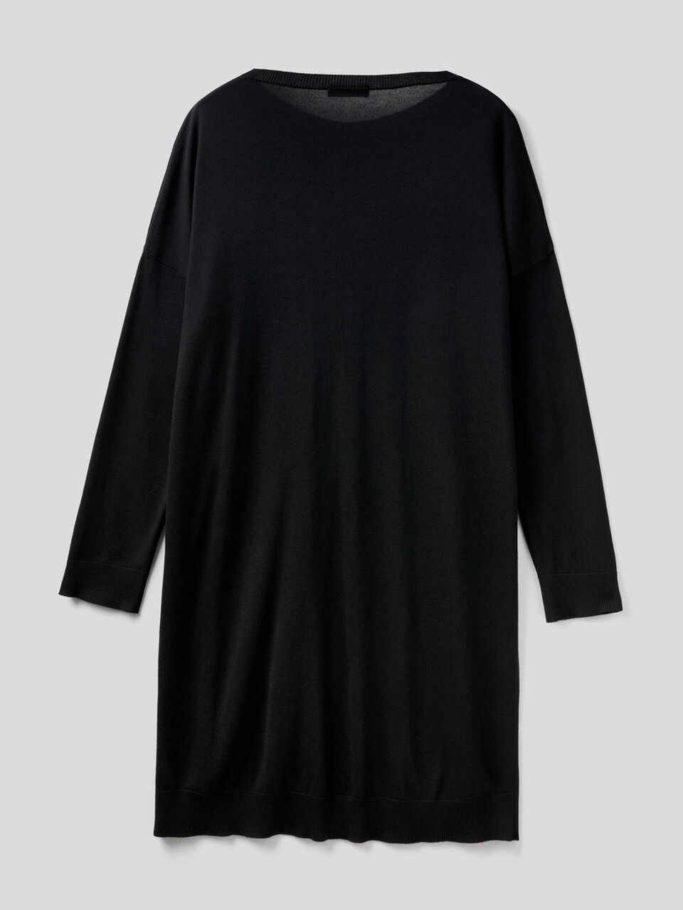 Vestido de malha com manga comprida image number 2