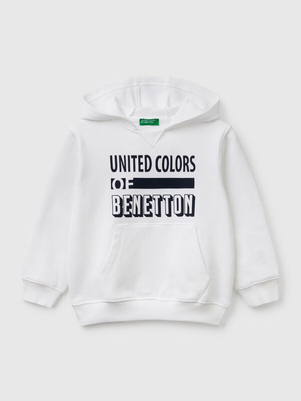 Sweat com capuz 100% algodão Menino