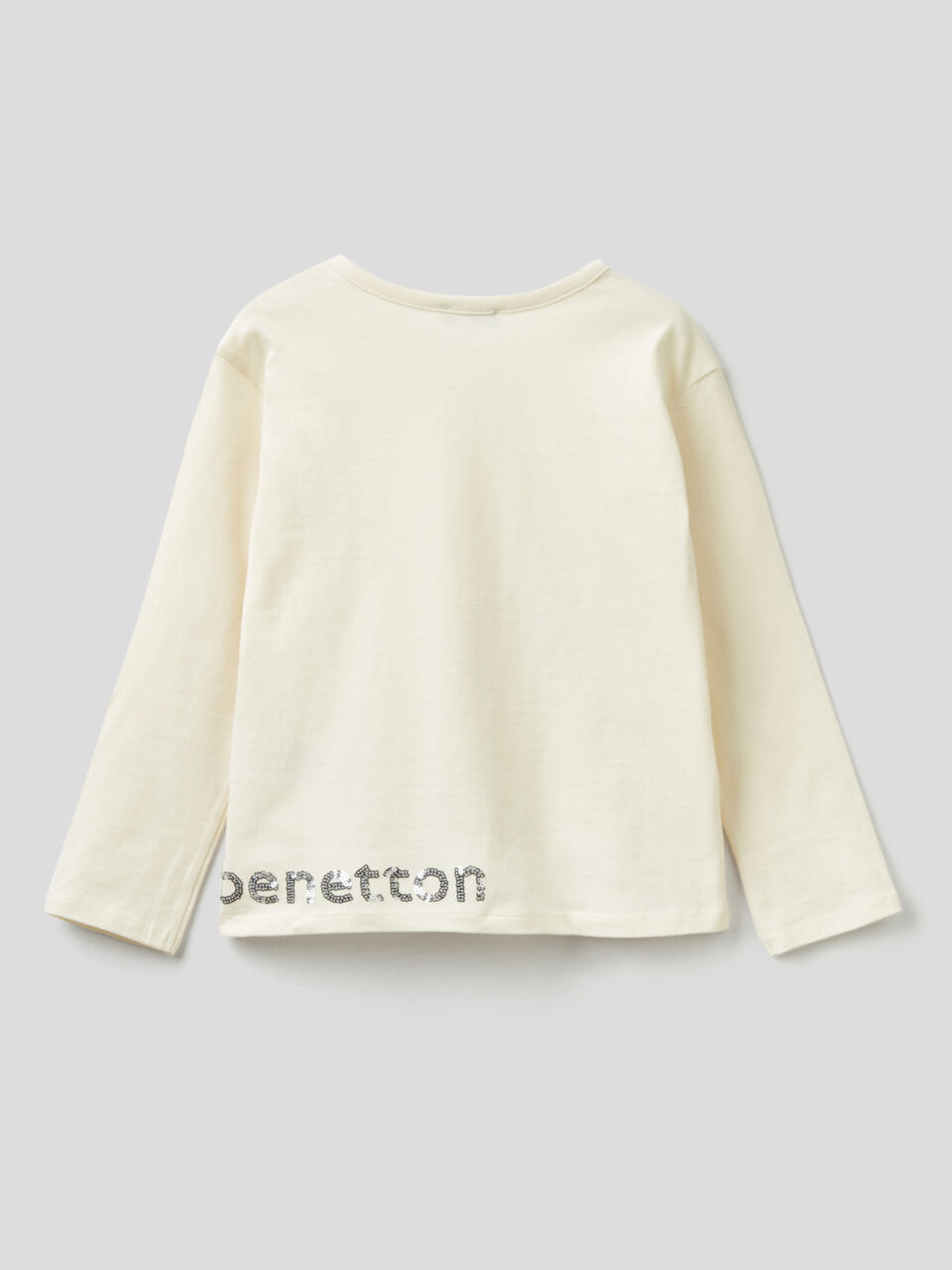 T-shirt com bolso em lantejoulas image number 2