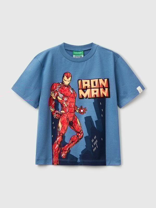 T-shirt ©Marvel Iron Man em algodão Menino