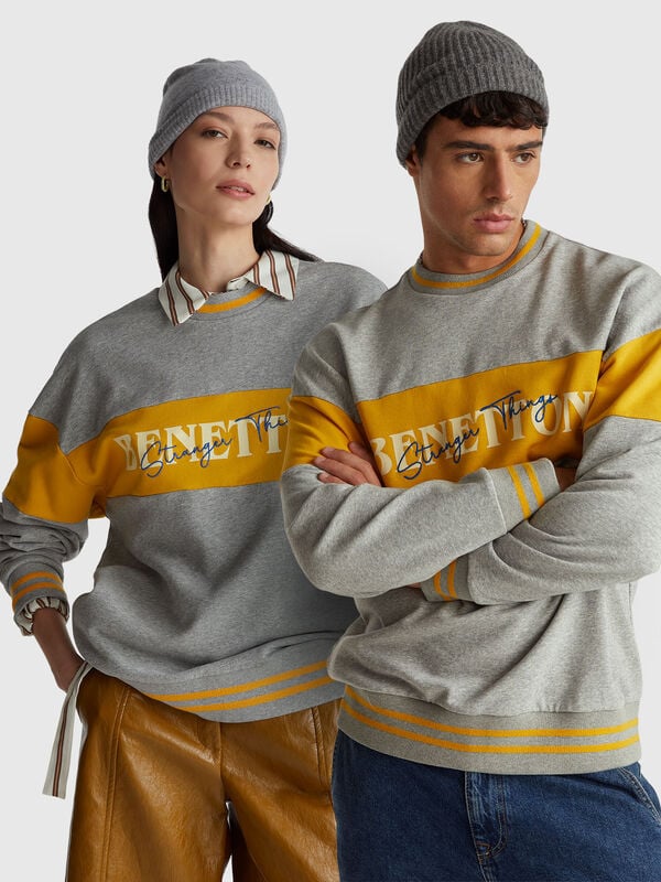 Sweat color block Stranger Things Sweat color block Stranger Things