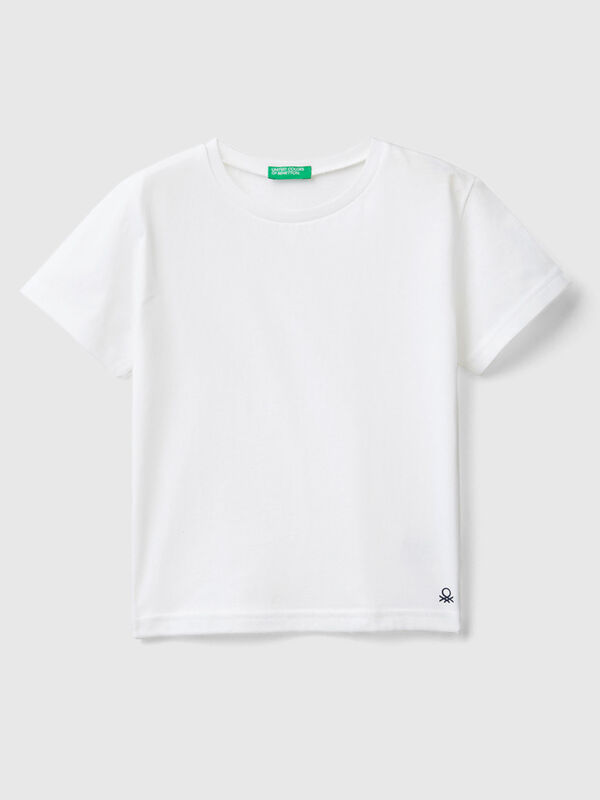 T-shirt em algodão orgânico Menino