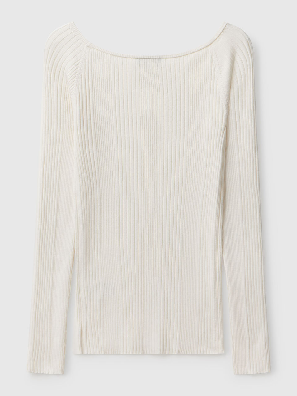 BOAT-NECK SWEAT.L/S Mulher image number 2