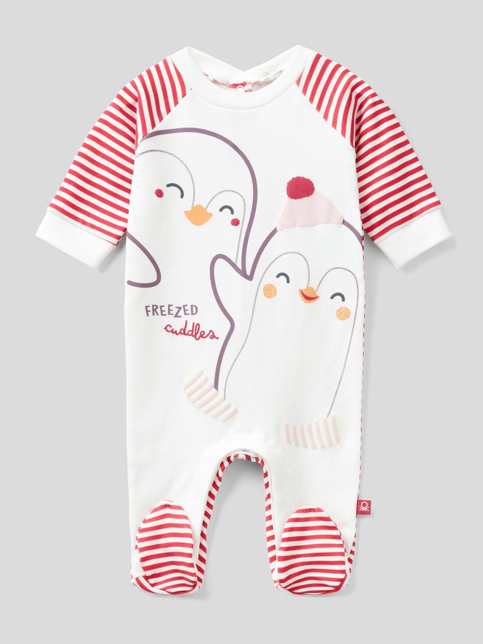 Babygrow com estampa em algodão orgânico quente image number 1