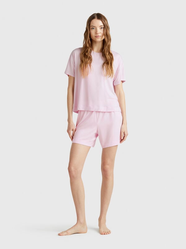 Shorts em Modal® stretch Mulher