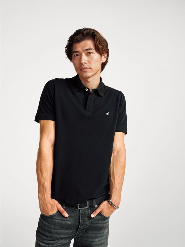 Polo regular fit Homem