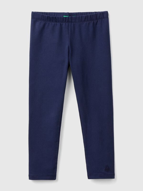 Leggings em algodão stretch Menina