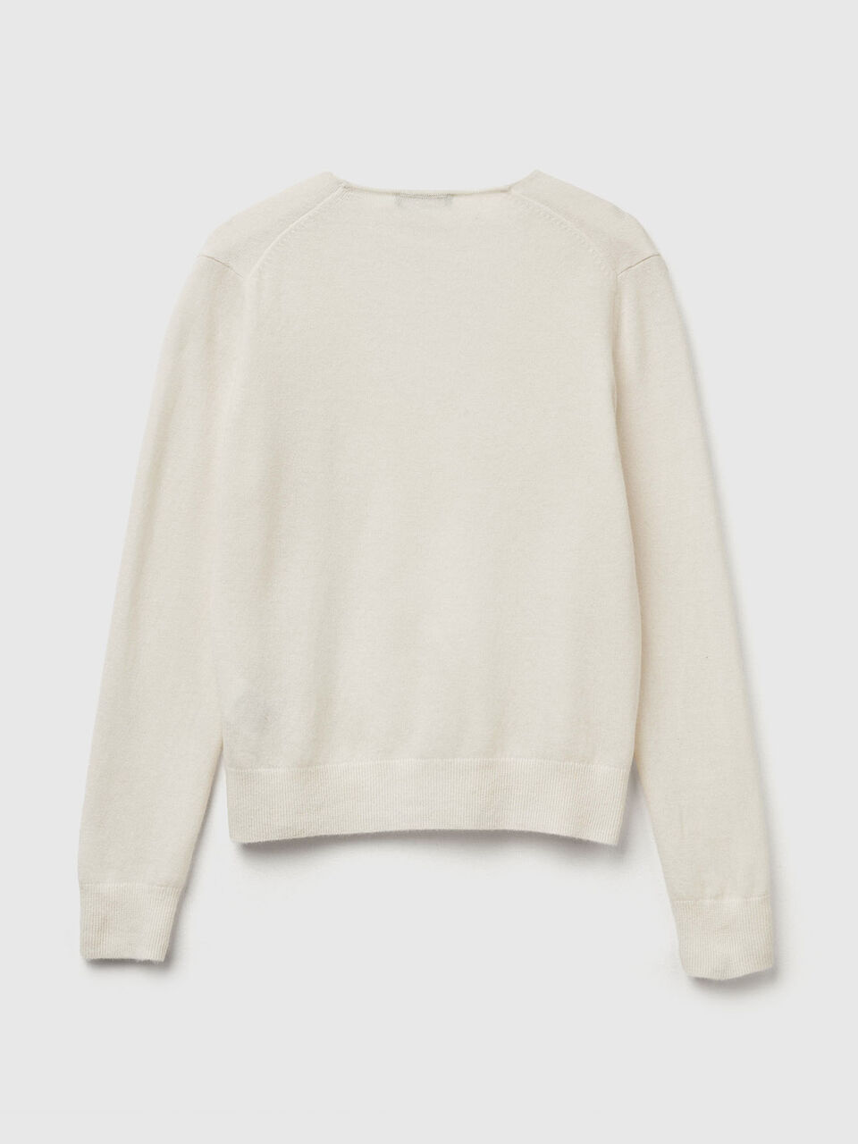 V NECK SWEATER L/S Mulher image number 2