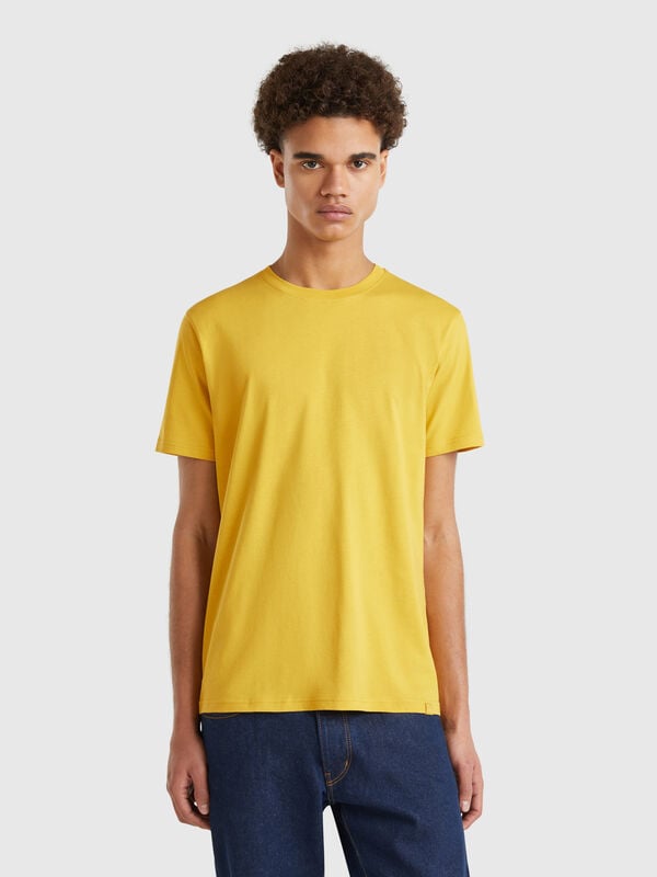 T-shirt mostarda Homem