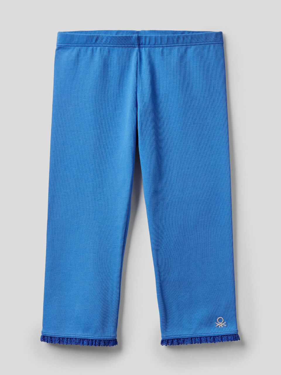 Leggings 3/4 em algodão stretch image number 1