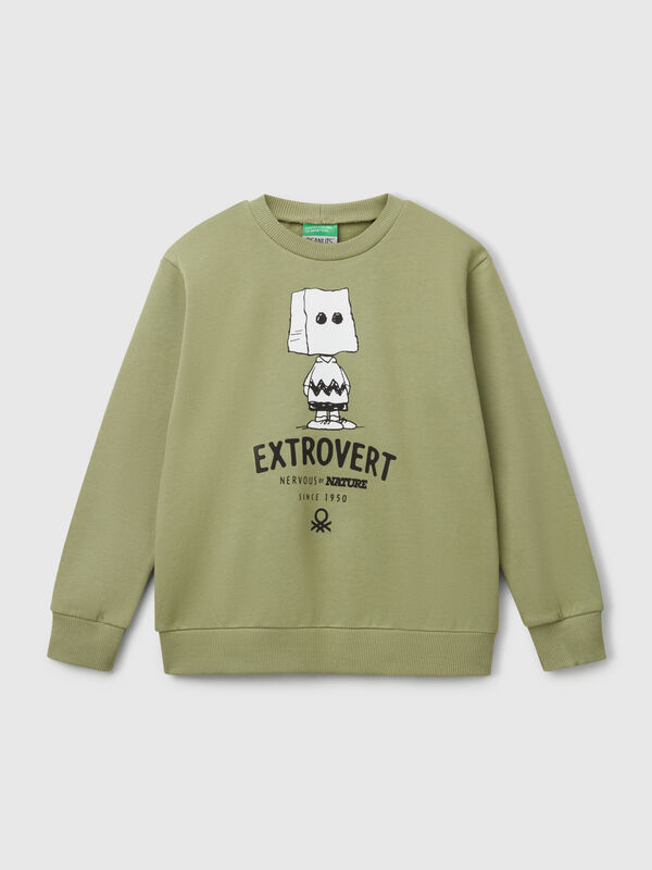 Sweat Snoopy ©Peanuts em algodão Menino