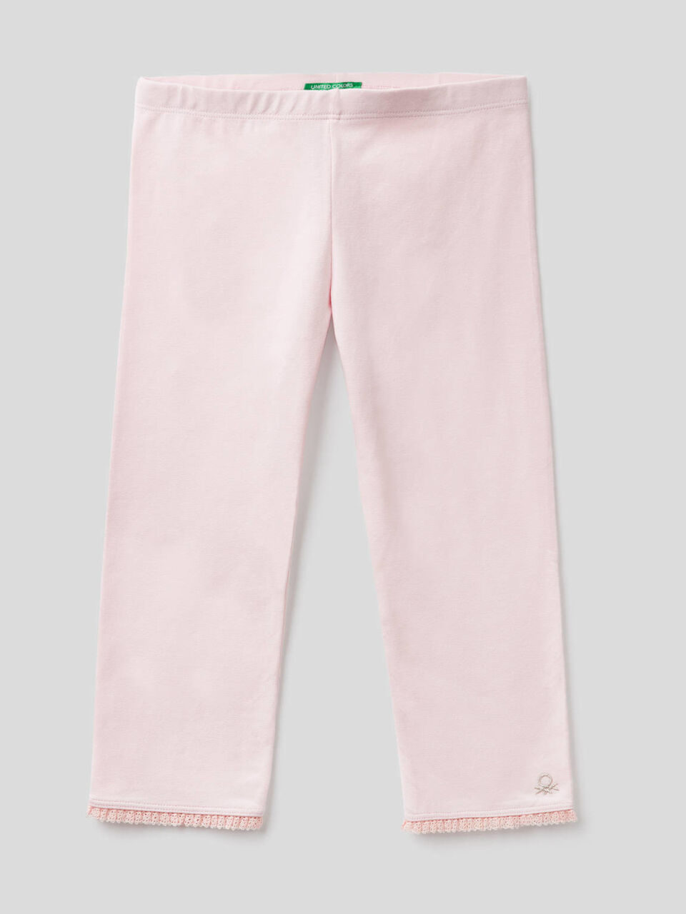 Leggings 3/4 em algodão stretch image number 1