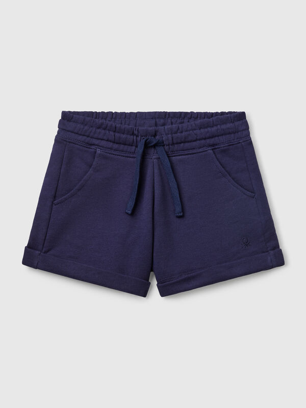 Shorts de lã 100% algodão Menina