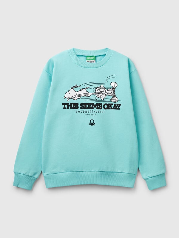 Sweat Snoopy ©Peanuts em algodão Menino