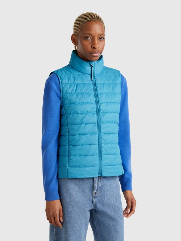 Colete slim fit com enchimento  Mulher