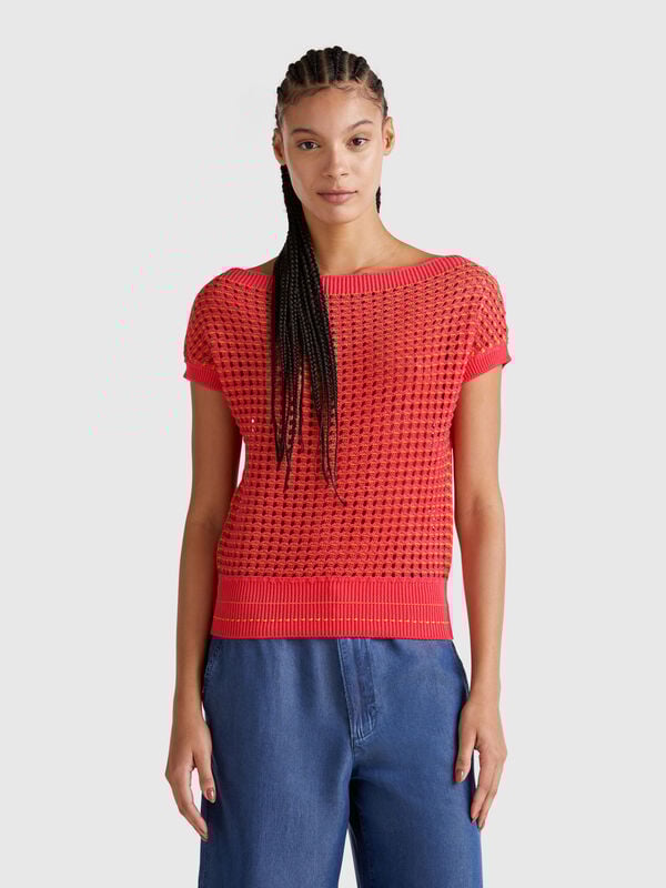 Camisola crochê Mulher