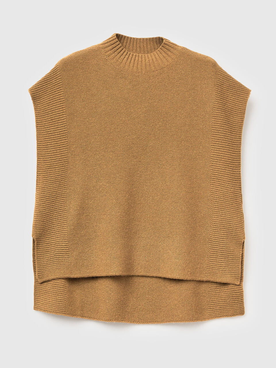 SLEEVELESS SWEATER Mulher image number 1