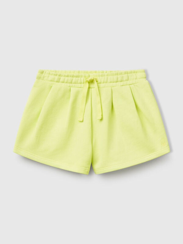 Shorts de lã de algodão Menina