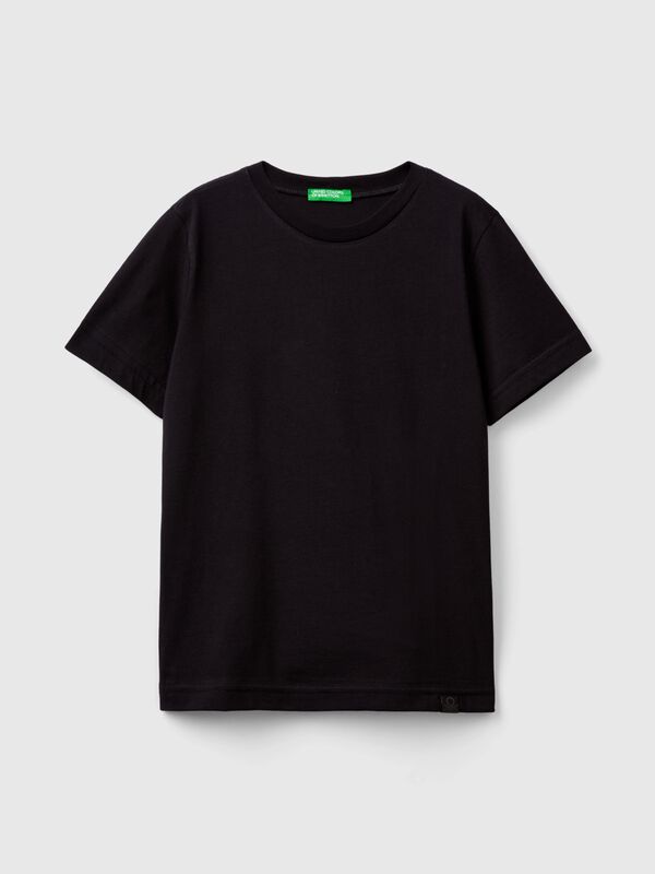 T-shirt de manga curta em algodão Menino