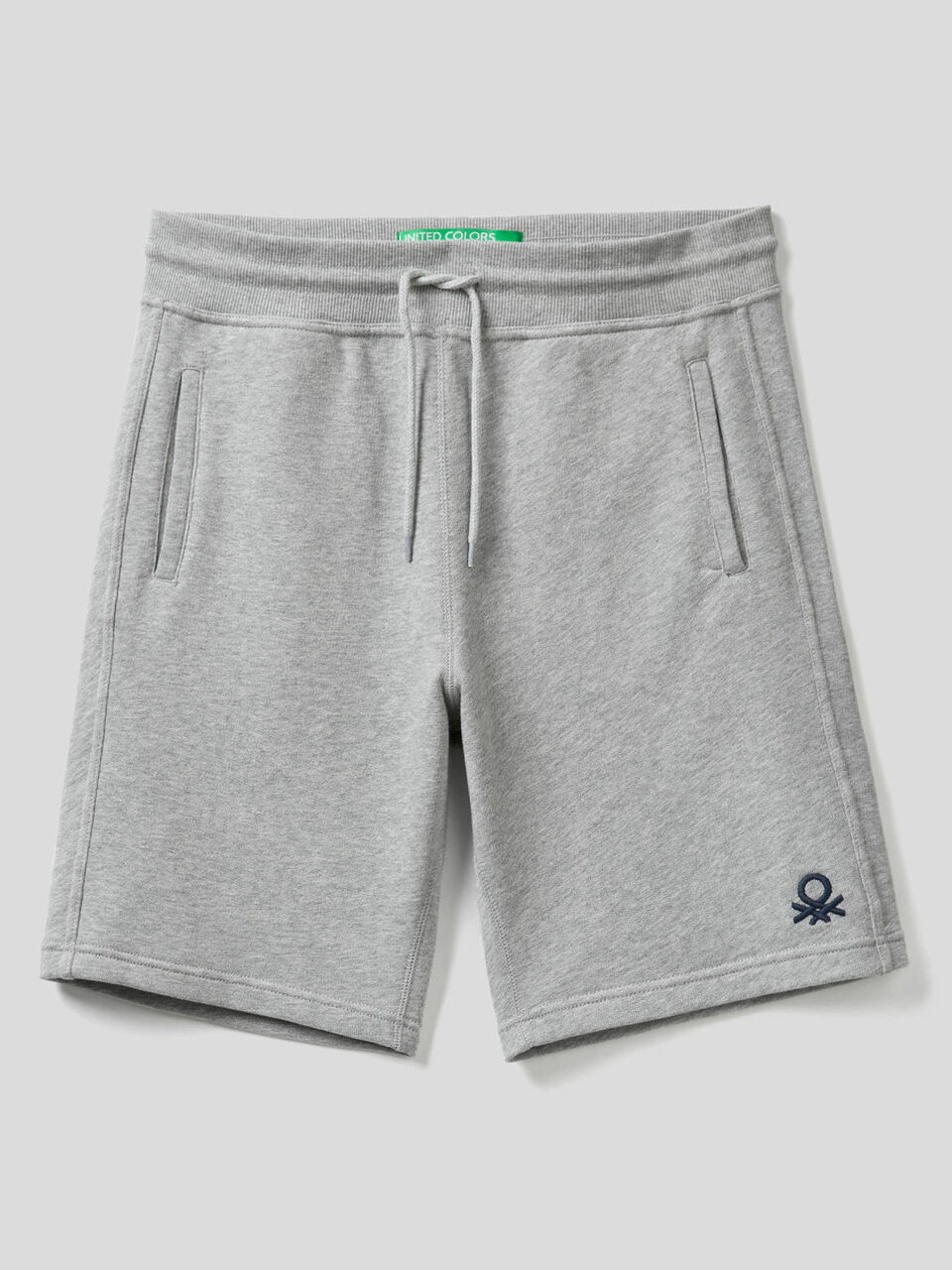 Bermudas em felpo de 100% algodão image number 1