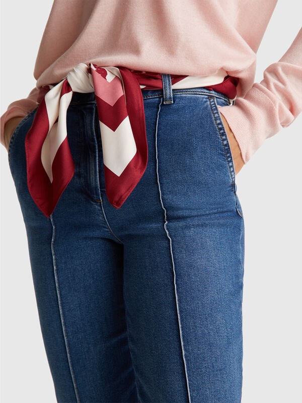 Jeans flare fit Mulher
