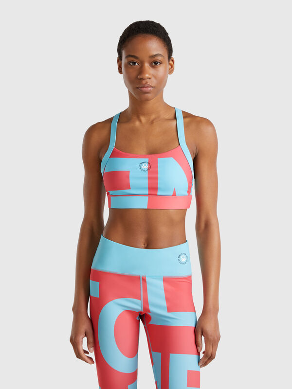 Top bra de desporto com enchimento Mulher