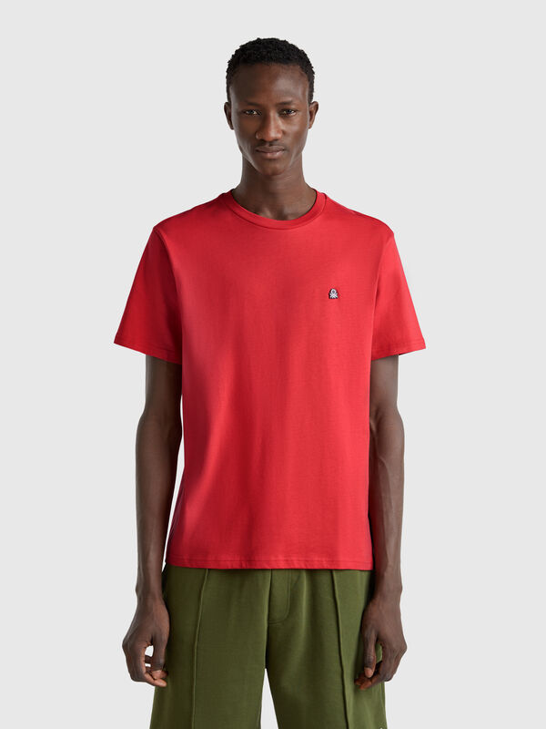 T-shirt básica algodão  Homem
