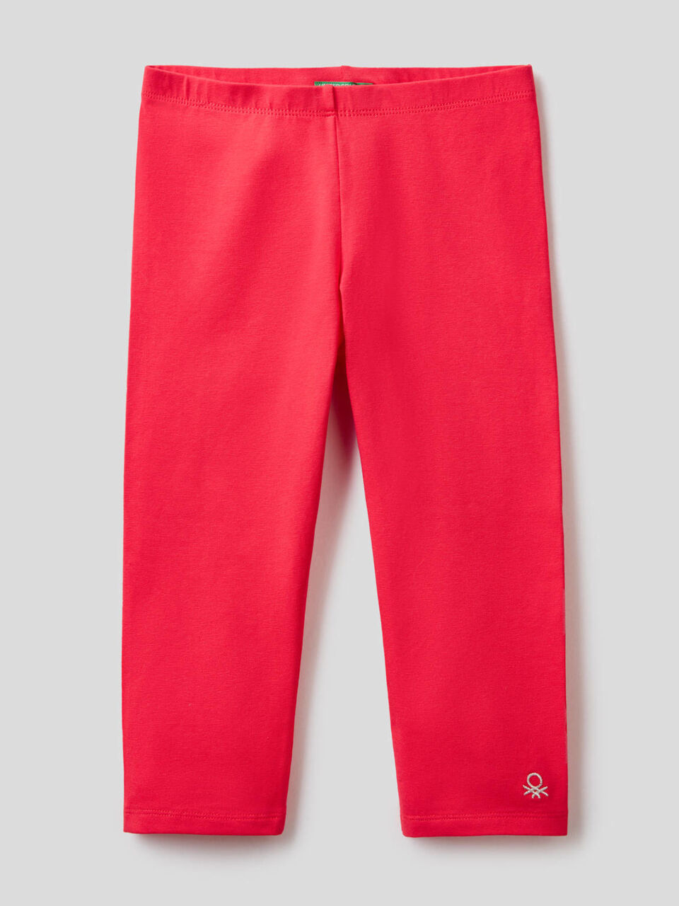 Leggings 3/4 em algodão stretch image number 1