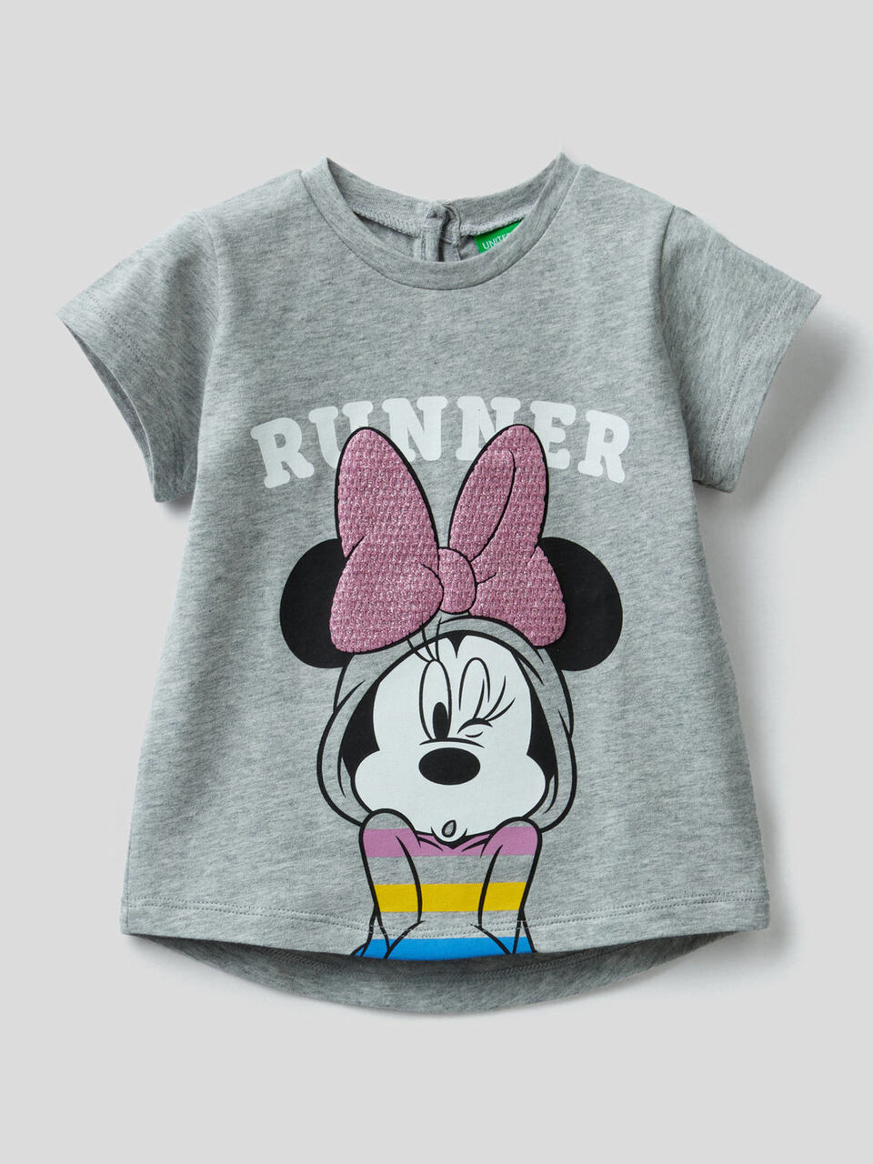 T-shirt em algodão com estampa Minnie image number 1