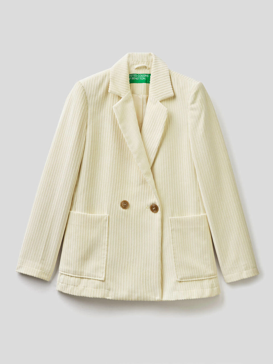 Blazer em veludo canelado image number 1