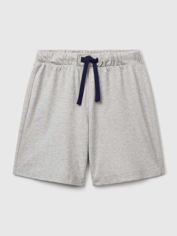 Bermudas em 100% algodão Menino