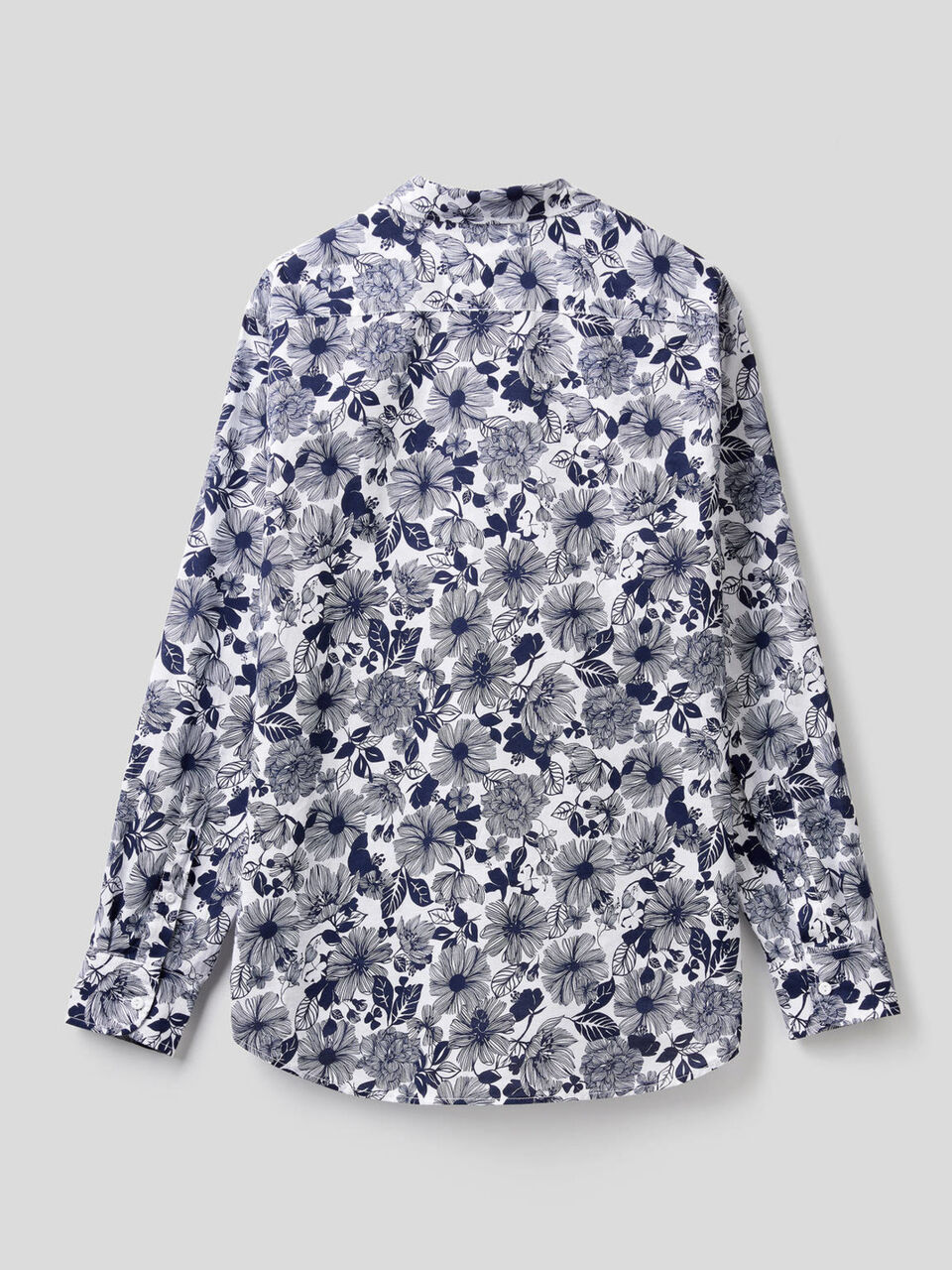 Camisa 100% algodão com estampa botânica image number 2