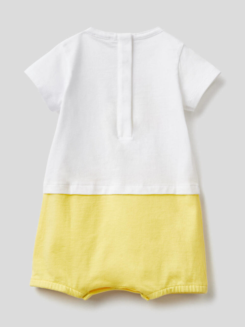 Babygrow curto em algodão orgânico image number 2