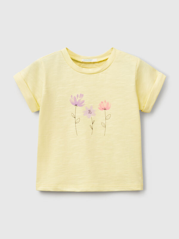 Camiseta com estampa Recém-nascido
