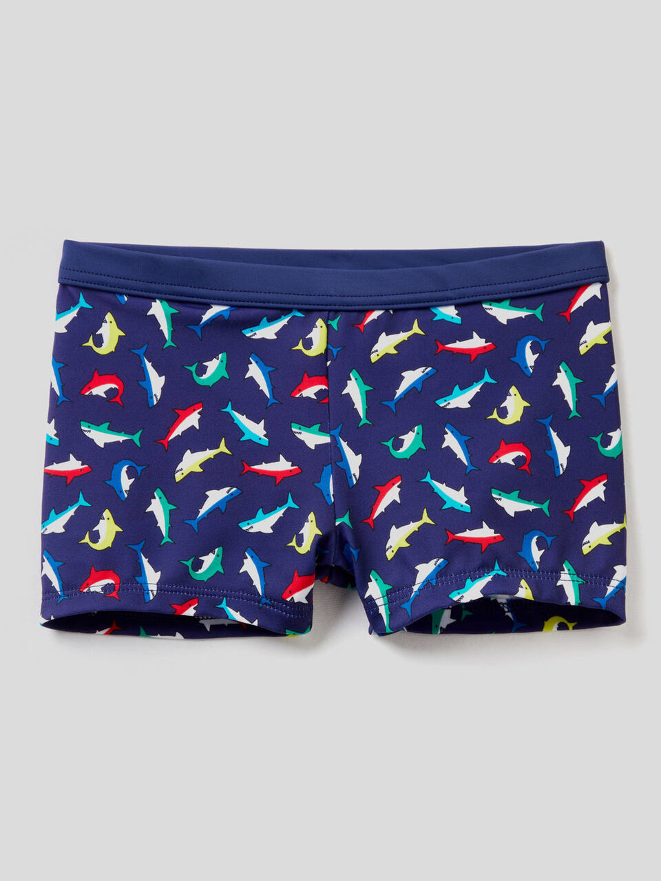 Boxers de banho padrão tubarões image number 1