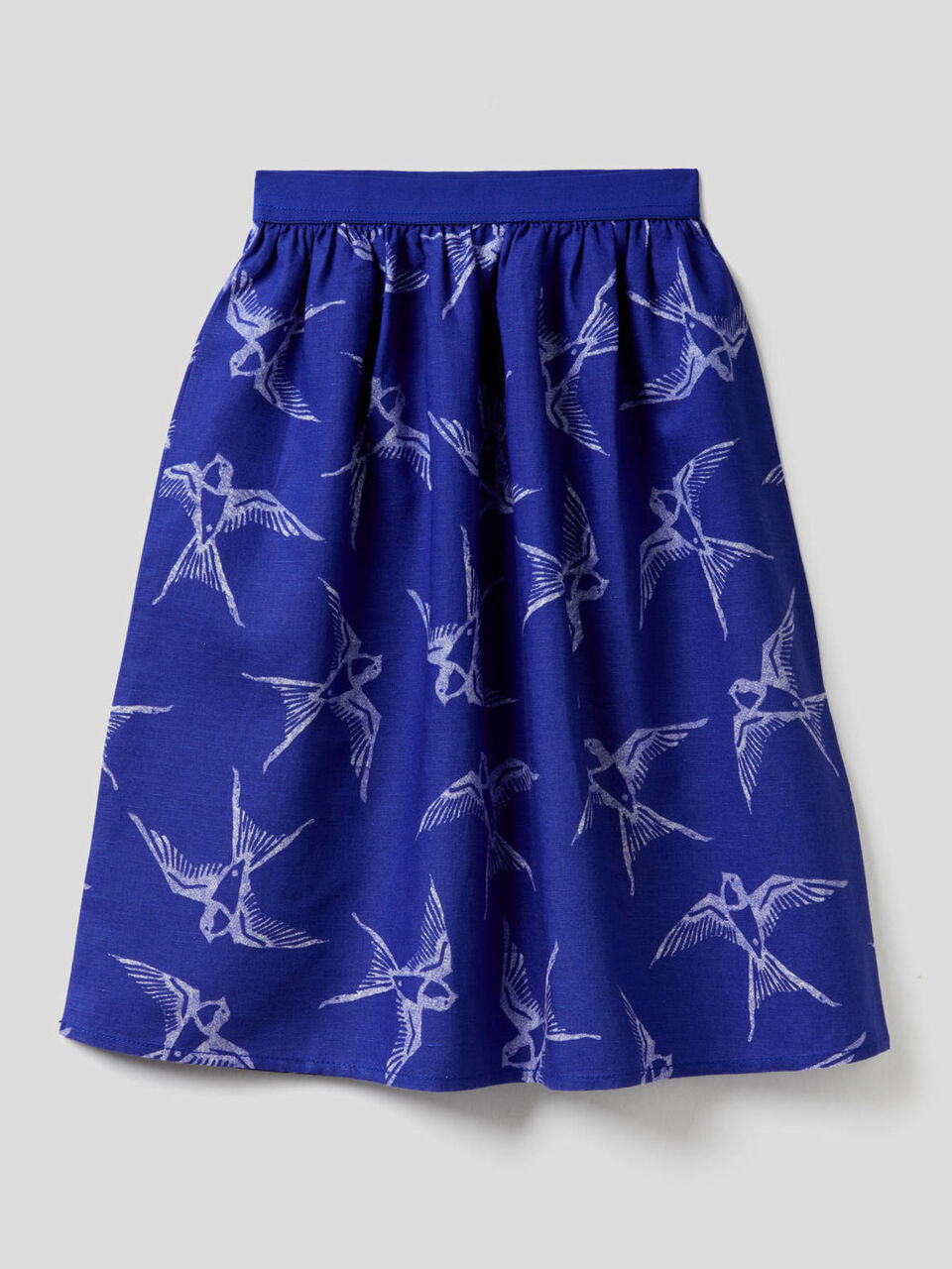 Saia comprida estampada image number 1