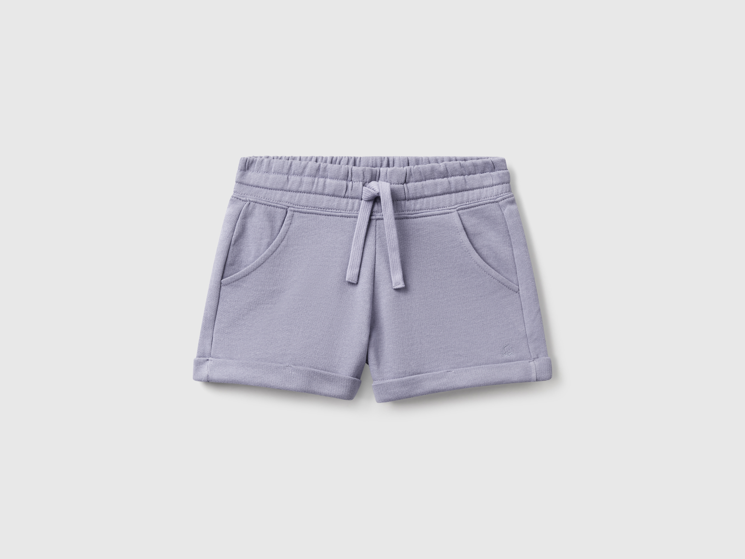 Benetton, Short En Molleton 100% Coton, taille 2XL, Bleu Pervenche, Enfants - United Colors of Benetton - Modalova