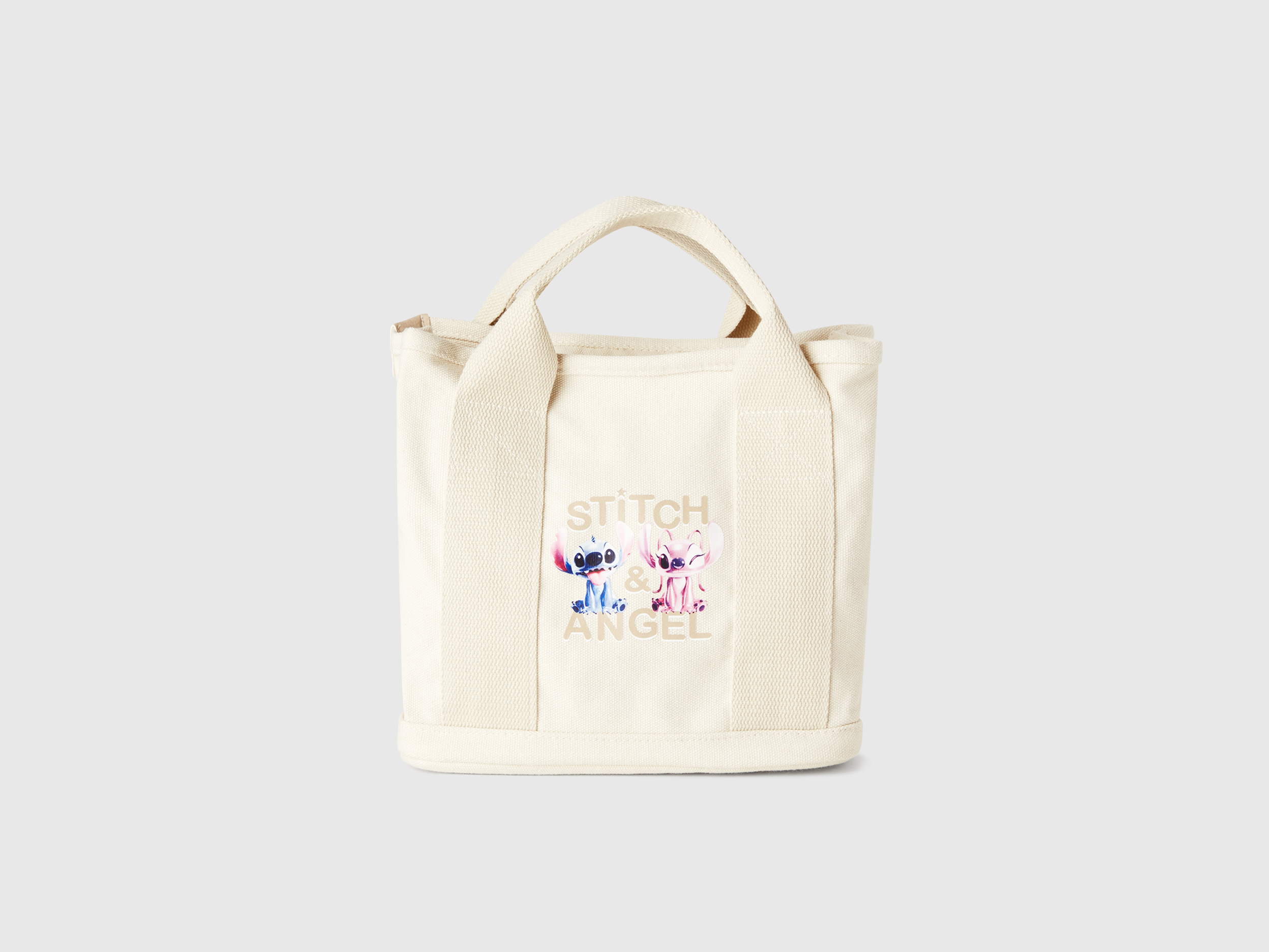 Benetton, Lilo & Stitch ©disney Bag, size OS, Beige, Kids