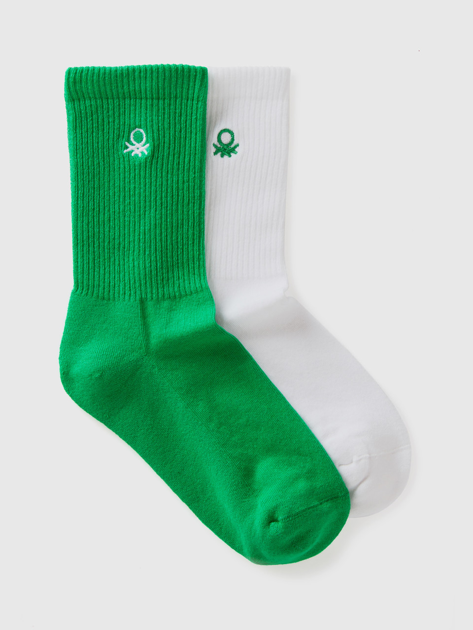Benetton, Set Of Athletic Socks, Multi-color, Kids