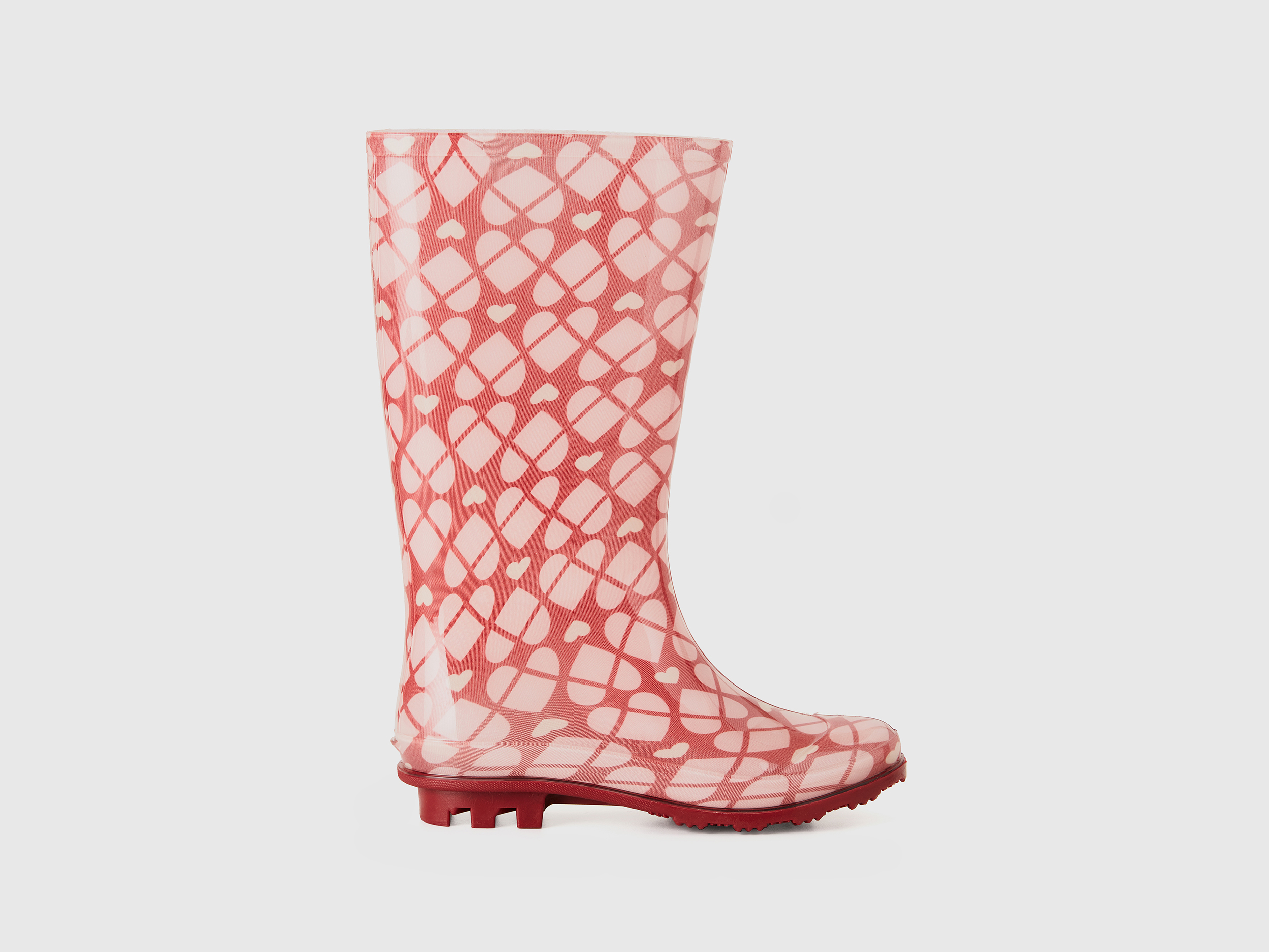 Benetton, Bedruckte Gummistiefel, size 35, Bunt, female