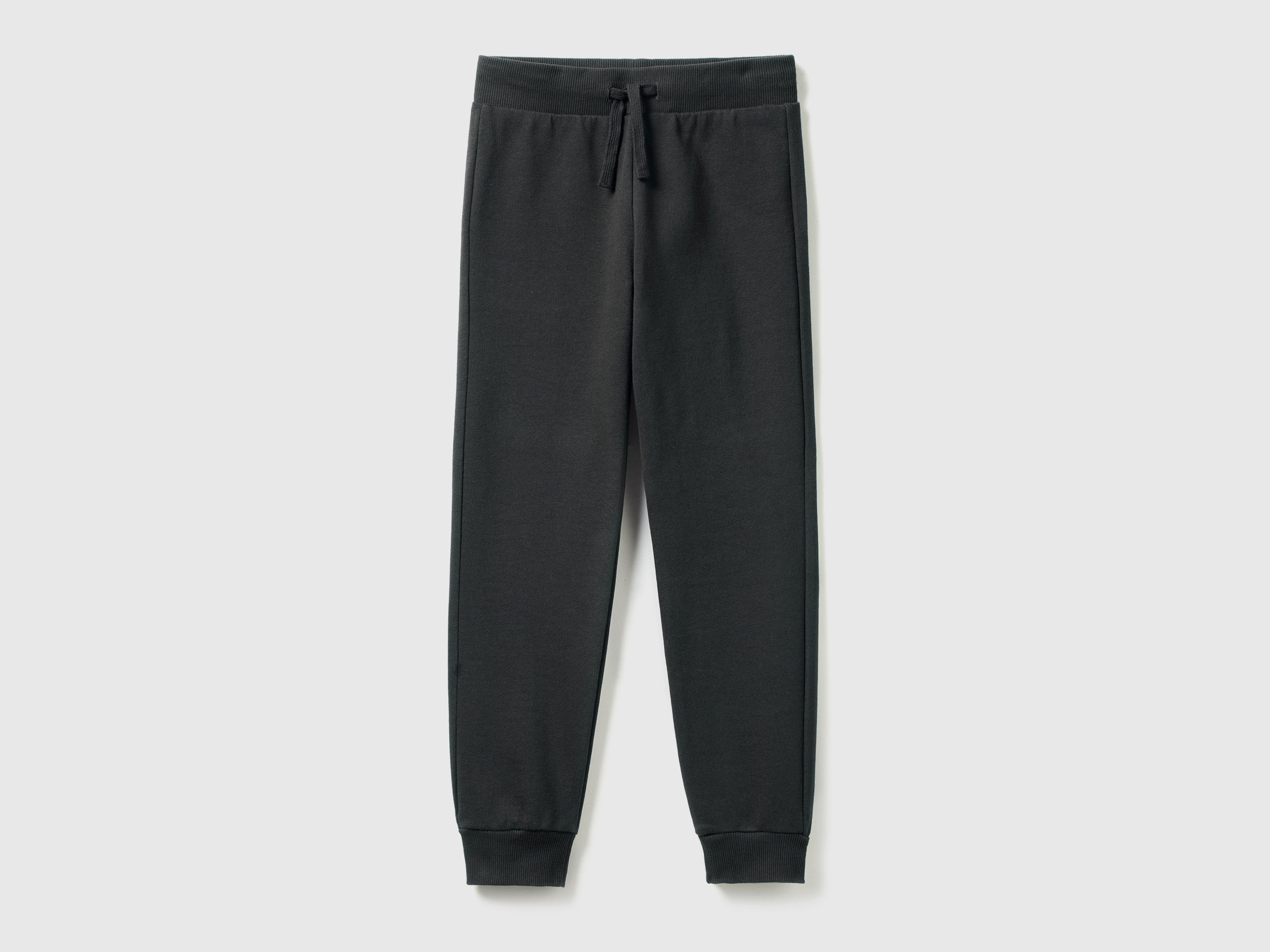 Benetton, Pantaloni Sportivi Con Coulisse, Nero, Bambini