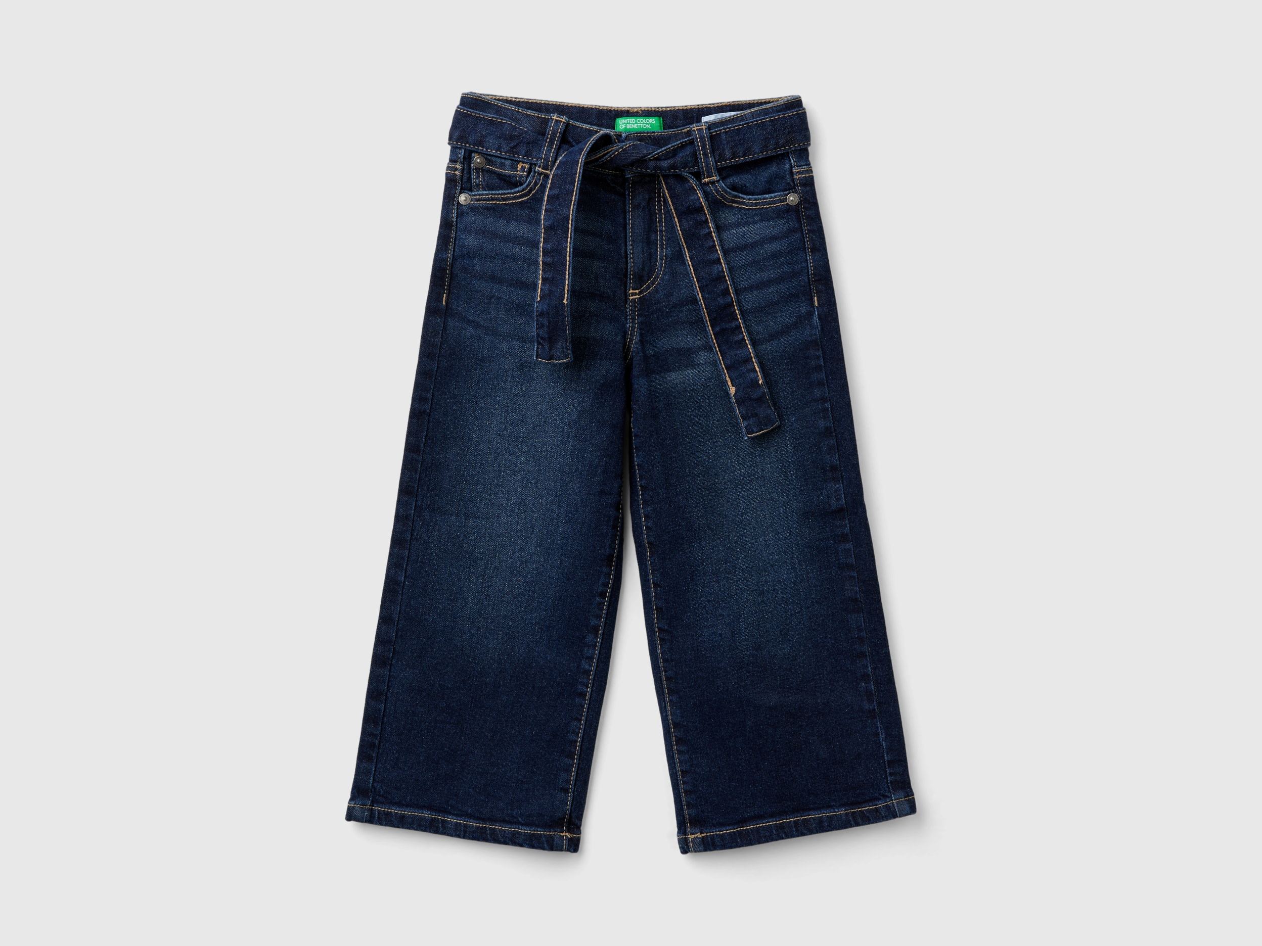 Benetton, Jeans Wide Fit In Denim 