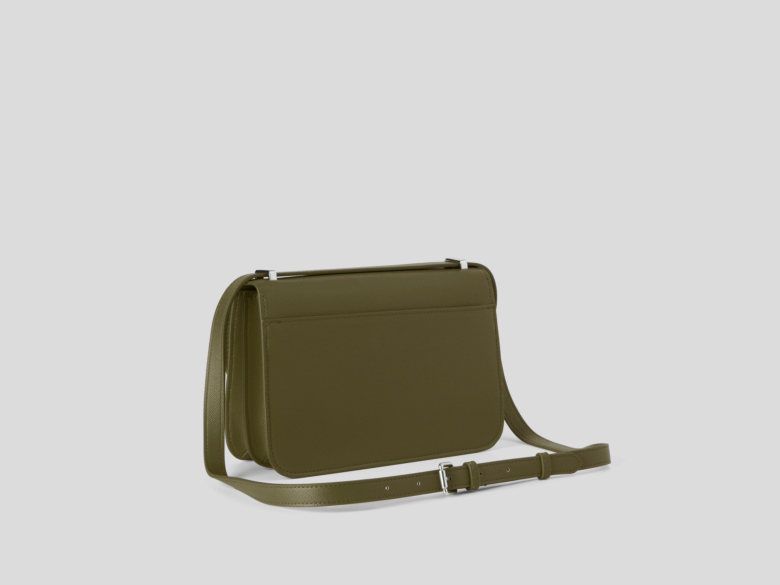 Benetton, Large Military Green Be Bag, Taglia Os, Military Green, Women