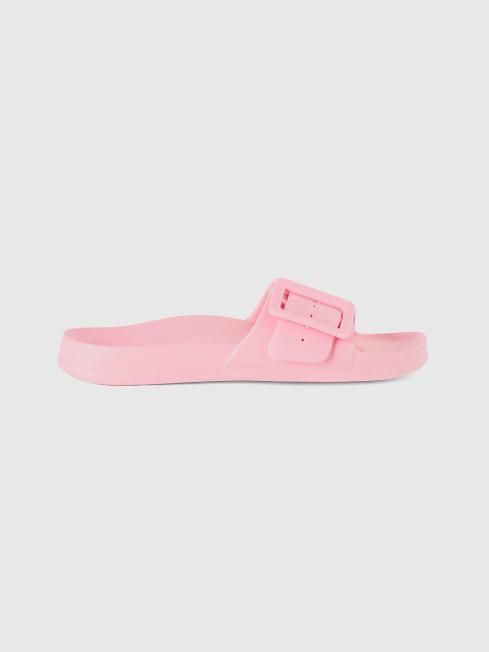 Benetton, Sandals With Band And Buckle,5, Pink