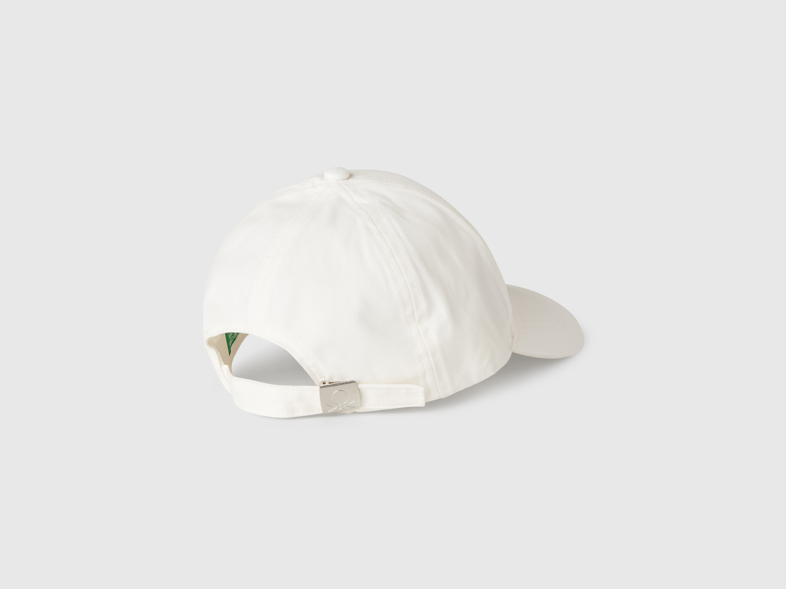 Benetton, Καπέλο Με Γείσο, size S, Λευκο, Παιδικά φωτογραφία