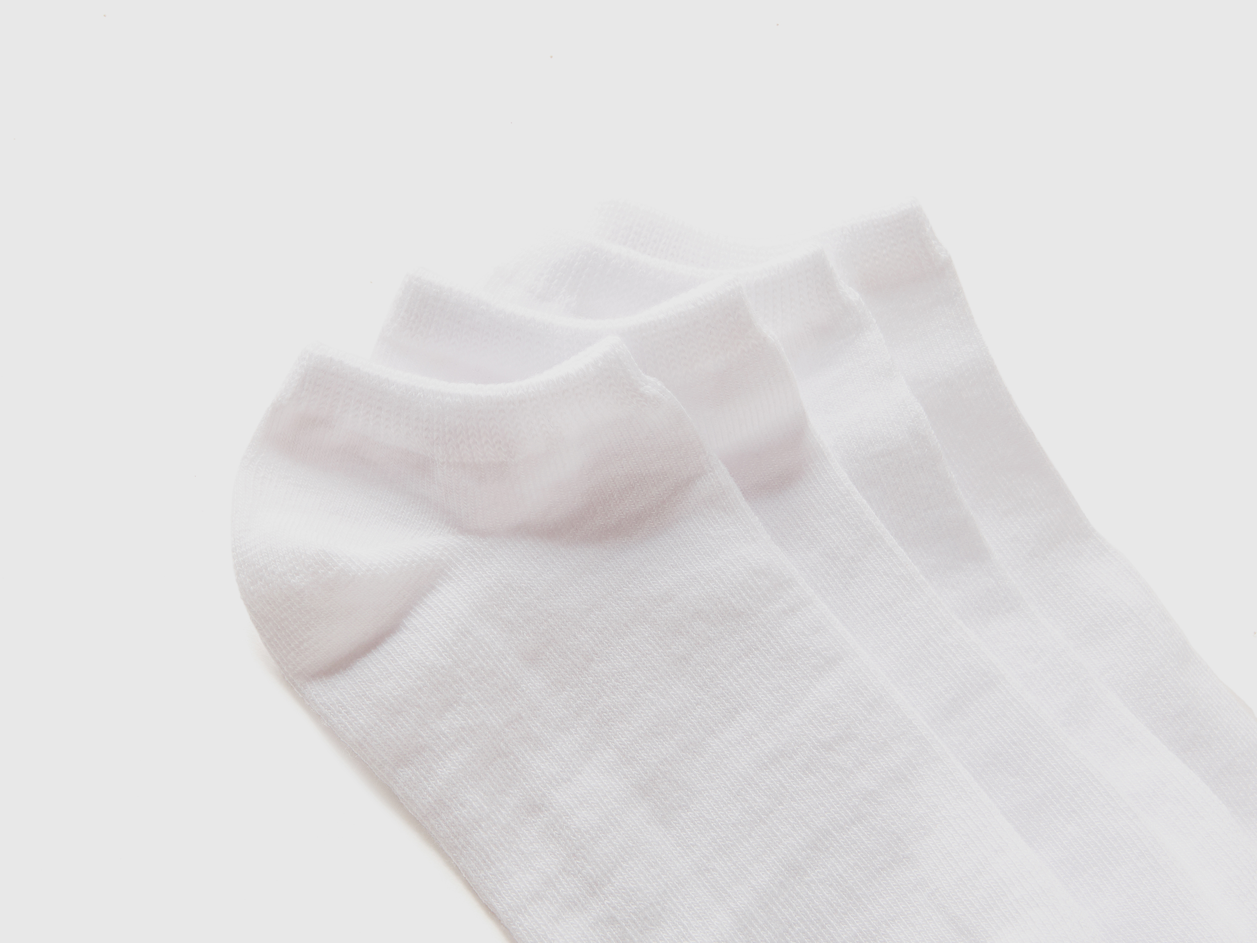 Benetton, Τέσσερα Ζευγάρια Καλτσάκια Κοντά, size 1-2, Λευκο, Παιδικά φωτογραφία